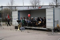 Ahvion soittokunta vastasi musiikista